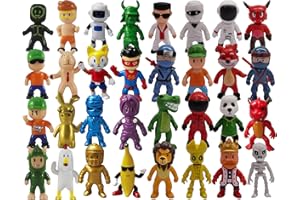 Gensly 32 Pezzi Figure Stumble Guys Set di mini Figure degli Stumble Guys Giocattoli Stumble Guys per i fan Regali per