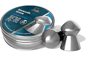 H&N SPORT Haendler & Natermann Sport Pallini, H&N DIABOLO Baracuda Green 5.50MM (200) Unisex Adulto, Argento, M