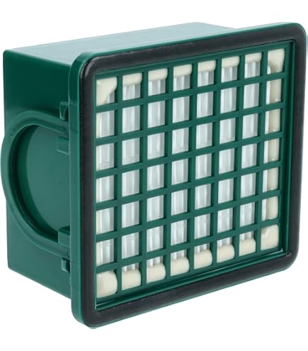 Set Filtri Per Vorwerk Kobold VK130/131 - 2 Filtri Carbone + 2 HEPA Per Aspirapolvere