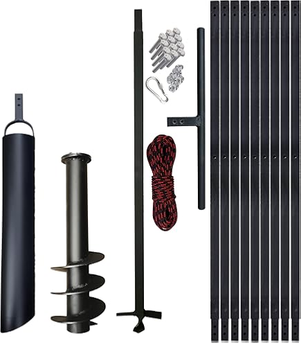 Grondboor Met Verlengstukken VidaXL Grondboor 150 Mm Met 5 M Verlengstuk – Handmatige Grondboor Voor Gaten In De Tuin, Van Staal 150 Mm Schroef Diameter Met Verlengstuk Grondboor Met Verlengstukken VidaXL Grondboor 150 Mm Met 5 M Verlengstuk – Handmatige Grondboor Voor Gaten In De Tuin, Van Staal 150 Mm Schroef Diameter Met Verlengstuk
