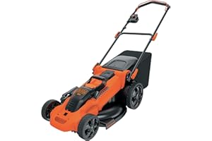 BLACK+DECKER Tondeuse 48 cm Sans Fil, Tondeuse à Gazon Electrique 36V avec 2 Batterie 36V, 7 Hauteurs Réglables de 38 à 100 mm, Fonction Mulching, Autonomie Jusqu'à 45 min, CLMA4825L2-QW