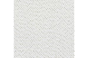 ZWEIGART Fat Quarter 14 Count Cream Gold Fleck Aida Cross Stitch Fabric - 50 x 55cm
