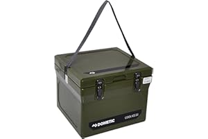 ‎DOMETIC DOMETIC Cool-Ice WCI 22 Isolierbox, grüne Kühlbox 22 l für Angler, Jäger und Camper