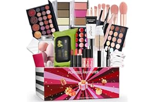 LHLXZQ Ensemble de cosmétiques, ensemble de luxe polyvalent comprenant trousse fard à paupières, brillant à lèvres, correcteur, fard à joues, mascara, cadeaux pour adolescents femmes#7