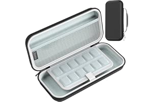 HEYSTOP Custodia per Nintendo Switch 2 Custodia da Viaggio Portatile con Protezione Rigida Completa Ampia Capacità di Archiviazione e 18 Slot per Schede di Gioco per Accessori Nintendo Switch 2