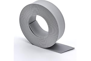 Makashop24 - Schrumpfschlauch 2:1 Auswahl: 1 Meter, rot, blau, gelb, grün/gelb grau, transparent, braun usw verschiedene Farben Ø 1,2 bis 25,4 mm (Ø 9,5 mm, grau)