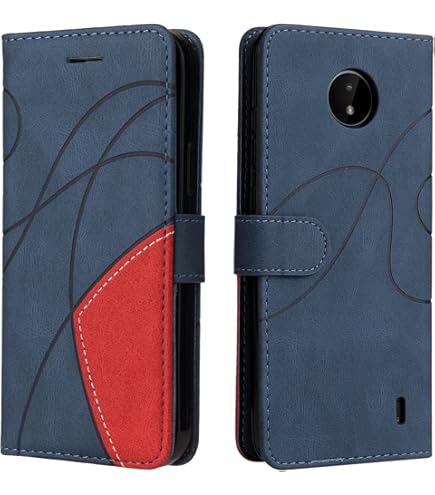 JayModCase Cover Per Nokia C10 / C20 Portafoglio Pelle PU Design Flip Folio Magnetico Con Slot Per Carte, Funzione Cavalletto E Protezione Anticurto Custodia Per Nokia C20 - Verde Chiaro - Foto 3