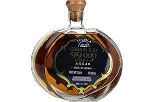 ‎CORRALEJO Corralejo Tequila 99.000 Horas | Premium Tequila | Zu 100% aus blauen Agaven | 99.000 Stunden dauert es von der Agave bis zur Abfüllung | 38% Vol. | 700ML