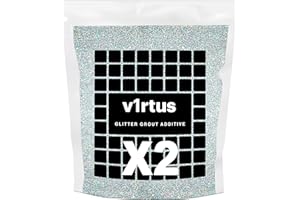 V1rtus | 2 X Glitter Grout Additive 100g (Silver Holographic)