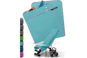 NirvanaShape Toalla de Gimnasio | Toalla de Microfibra Resistente con Clip Magnético | Elegante y Funcional | Ultra Absorbente y Compacta | Toalla de Deporte Gimnasio