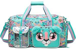 HTgroce Sac de Sport Fille - Sac de Voyage Filles pour Loisirs - Sac de Gym pour Danse Piscine