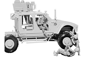 MASTER BOX Masterbox Figurine de l'armée Moderne, Moyen-Orient, à l'échelle 1:35, 23 x 10 x 51 mm