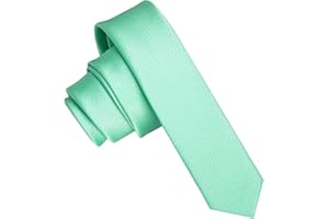 JEMYGINS Cravatta Uomo Multicolore Cravatte Extra Fini 4CM