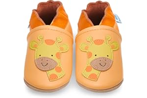 JUICY BUMBLES Scarpe Bambina Scarpine Neonato in Morbida Pelle - Scarpe Bambino Primi Passi con Suolla Scamosciata - Scarpette Neonato