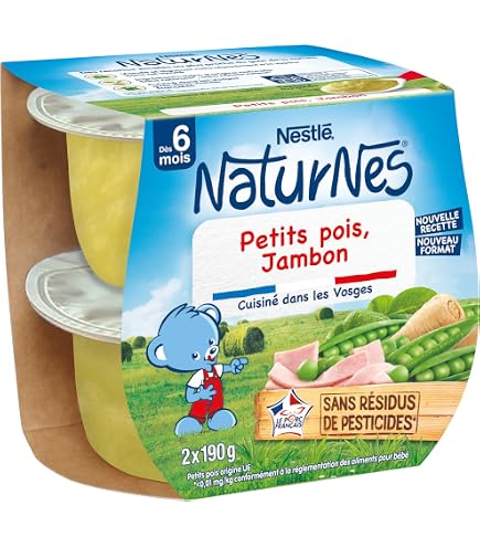 Blédina Les Récoltes Bio Pommes & Pruneaux - Lot De 18 Petits Pots 130g (6x3)