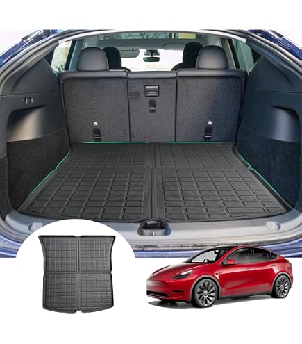 Tapis De Coffre Spigen Pour Tesla Model Y (~2024) - XPE Imperméable Résistant Aux Chocs