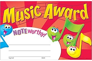 TREND ENTERPRISES INC. 30 x Music Award Certificates