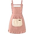 FAIRYGATE Chefs Apron Butchers Kitchen Cooks Restaurant Bistro BBQ School College Double Pockets Canvas Aprons