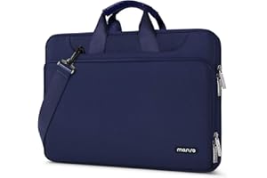 MOSISO 360 ochronna torba na ramię na laptopa dopasowany kolor rękaw z paskiem