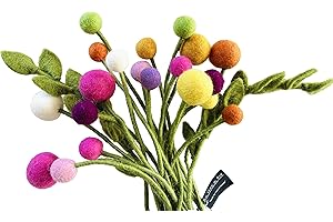 ‎ÉN GRY & SIF Én Gry & Sif - Filzblumen Strauß Blumen aus Filz - Blumenstrauß - Fair Trade - handgemacht (Schmetterling)