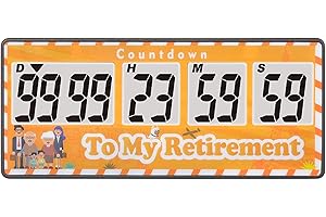 Runleader Digital 9999 días Cuenta atrás Recordatorio de eventos Temporizador para bodas Retiro Laboratorio de vacaciones de Navidad Tarea Ejercicio Entrenamiento Deportes Reunión Trabajar