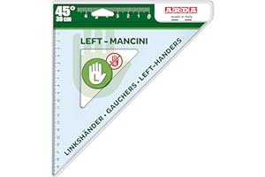 Arda 28730MAN Squadra 45°, 30 per Mancini, 30 cm, Left