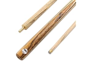 PRO147 PRO MATCH 2 Piece Centre Jointed Matching Ash Snooker Pool Cue 9.5mm Tip