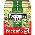 Yorkshire Tea Hard Water, 5 Boxes of 80 Tea Bags (Total 400 Bags)