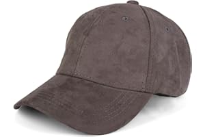 styleBREAKER Gorra de béisbol Unisex de 6 Paneles con Aspecto de Ante, Ajustable en Estilo de Ante para Mujer y Hombre, con Visera Suave para Ocio y Deporte