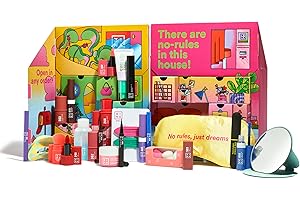 3INA MAKEUP - The No-Rules House: 24 Days Of Color - Calendario de Adviento de maquillaje 2025 - Kit de Maquillaje Edición Limitada - Calendario de Adviento Belleza 24 Sorpresas - Vegan-Cruelty Free