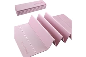 ‎BEAUTYOVO BEAUTYOVO Yogamatte, TPE Yogamatte Faltbar, Yoga Matte Dicker 8mm, Sportmatte Fitnessmatte Rutschfest Groß 183 x 61cm, Trainingsmatte für Draußen und Zuhause