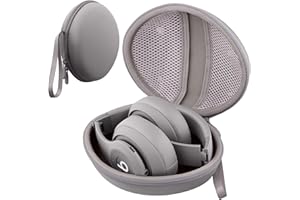 co2CREA Hard Travel Case for Beats Dr. Dre Studio Pro /Studio3 /Solo pro /Solo4 /Solo3/ Solo2 /Solo Wireless Noise Cancelling Over-Ear Headphones (Case Only)