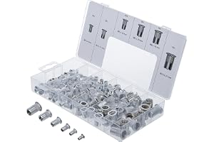 BGS 14127 Muttrar, Aluminium, 150 st