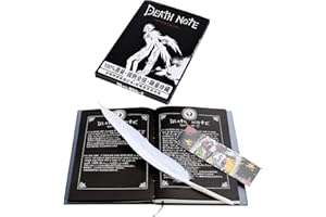 BOXCUTE Death Note - Cuaderno con plumas, diseño de anime