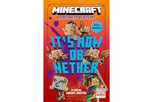 Minecraft: It’s Now or Nether: Official illustrated LitRPG children’s gaming fiction – perfect for fans of A Minecraft Movie and kids aged 6, 7, 8 & 9!: Book 2 (Ironsword Academy)