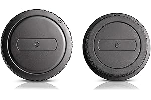 Ares Foto® Gehäusedeckel Objektivrückdeckel Set u.a. für Canon EOS-1D C EOS-1D X EOS 5DS R 5D Mark III 6D 7D Mark 70D 60Da 750D 760D 700D 1200D 7D 60D 650D 600D 1100D 550D EOS-1D 500D 1000D