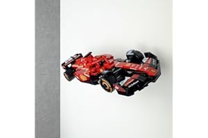Brick Nest Support mural compatible avec Lego F1 Speed Champions Race Car Formula One (1 support mural)