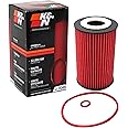 K&N Oil Filter - High Performance-Series compatible with Audi, Seat, Skoda & Volkswagen (HP-7048)