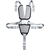 Rmenoor Harnais Chaise Haute Universelle Sangle Chaise Enfant Reglable Avec Boucle Pom Ceinture Attache Securite Fixation 5 Points Confort Pour Chaise Haute Bebe Landau Et Poussette Amazon Fr Bebe Et Puericulture