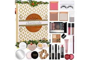 CHARMCODE Makeup Advent Calendar 2025 – 24 Days Christmas Make Up Gift Set for Women & Teen Girls, Xmas Cosmetic Countdown Calendar, Full Holiday Beauty Kits with Surprises