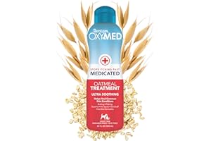 TropiClean OxyMed Trattamento Medicato d'Avena - Ferma Il Prurito - Aiuta a Guarire Desquamazione, Eczema, Punti Caldi e Altro I per Cani e Gatti I Senza Parabeni, Coloranti, Profumi - 592 ml