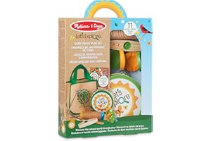 Melissa & Doug 40808 Let's Explore Camp Music Pretend Play zestaw | 3+ | Prezent dla chłopca lub dziewczynki