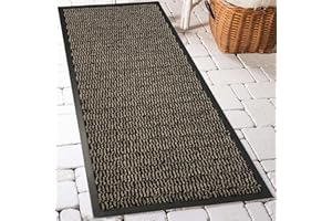 GULLAMBO Carpet Runner – Hallway Runner Rug with Rubber Backing – Non-Slip, Washable Dirt Trapper Durable Polypropylene Floor Rug for Hallway, Entryway, and Corridor – Runner Rugs for Home,Office