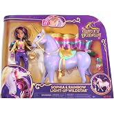 Unicorn Academy, Sophia & Interactive Rainbow Light-up Wildstar Unicorn Toy with Lights, Sounds and Music, Dolls and Unicorns