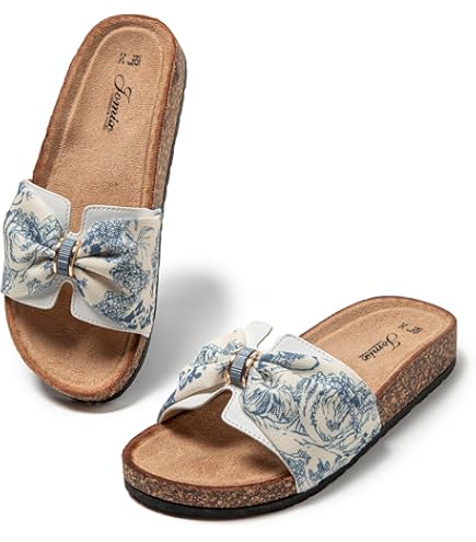 Sandali Ortopedici Donna Con Zeppa Bassa - Ciabatte Estive Comode, Antiscivolo, Supporto Arco Plantare - Foto 7