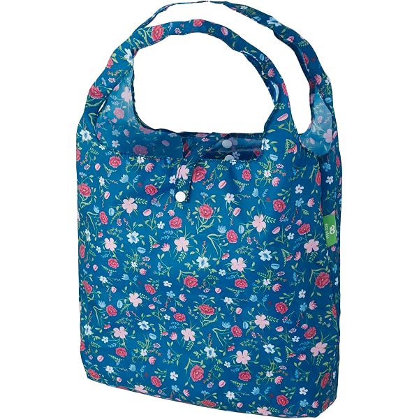 HYMUUNI Large Foldable Shopping Tote Bag Water Resistant Shopping Tote Bag Reusable Eco Waterproof Tote Shopping Bag for Daily Use in Pocket (Green leaves