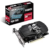 ASUS Phoenix AMD Radeon RX 550 Scheda Grafica, 4GB GDDR5, PCIe 3.0, HDMI, DisplayPort, DVI-D, Resistenza Alla Polvere IPX5, V