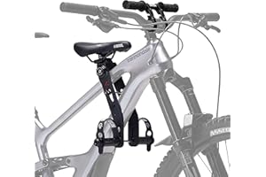 Kids Ride Shotgun - Pacchetto combinato di accessori per seggiolino per bici e manubrio per bambini montato anteriormente | Per la MTB