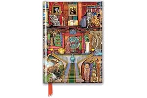 Aimee Stewart Foiled Journal: Museum Bookshelves