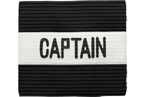 MC-Trend Fußball Kapitänsbinde: Hochwertige und elastische Spielführer-Armbinde für alle Altersklassen – Perfekte Wahl für Ihren Team-Kapitän Captain